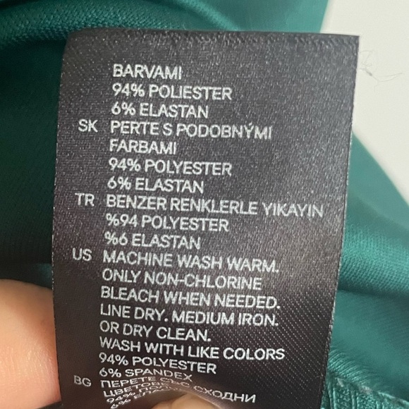 Divided By H&M Green Dress. Pre-Owned. - Picture 3 of 5